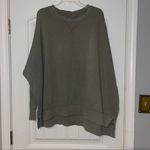Army Green Aerie Crewneck